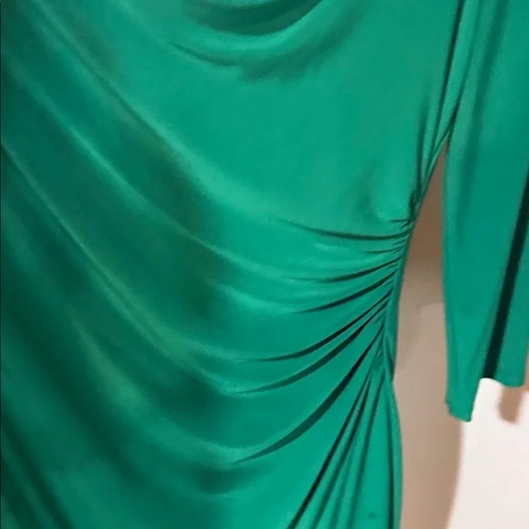 Ralph Lauren Emerald Long Sleeve Dress - Picture 4 of 5